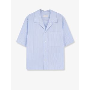 Dunst Men Cotton Blend Shirt With Striped Pattern